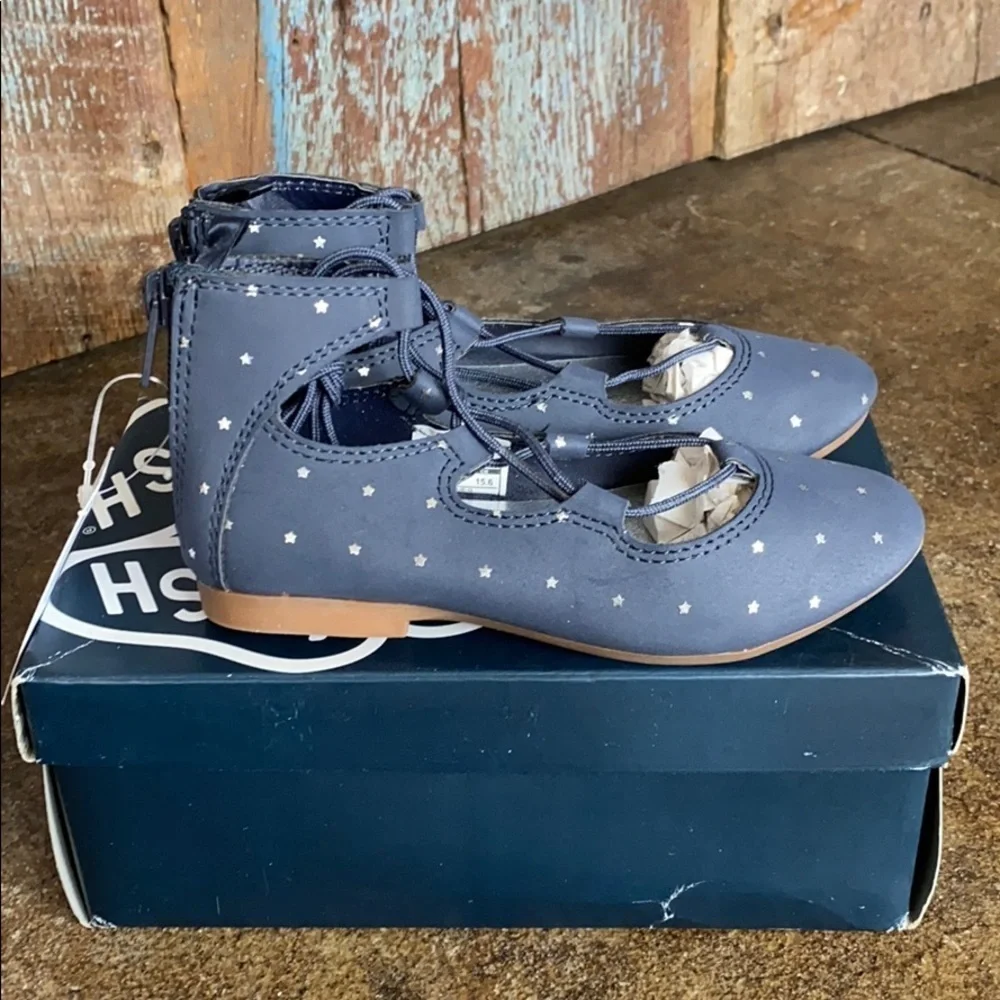Girls OshKosh Karlie Navy Dress Shoes